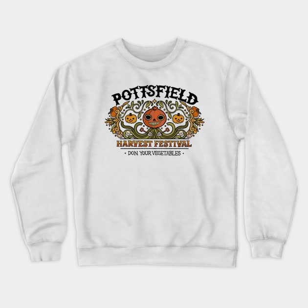 Pottsfield Harvest Festival Crewneck Sweatshirt by ariolaedris